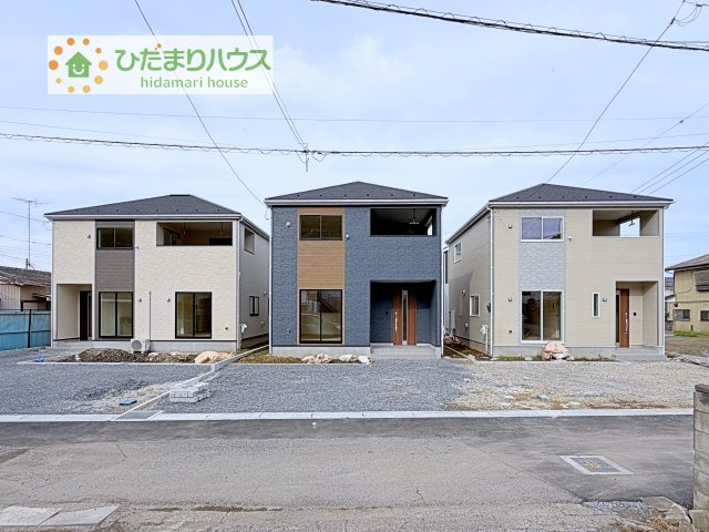 【外観】 | 土浦市小松第7　新築戸建　5号棟 | 是非一度、ご家族そろってご内覧ください♪