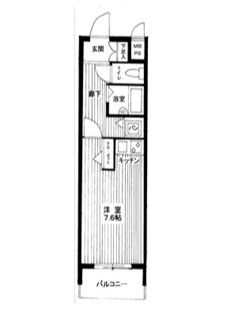 【間取り】 | ヴェルト日本橋シティ | 間取りです。