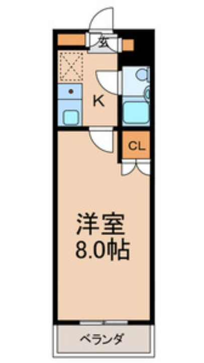 東洋ハイツ相模台の間取り
