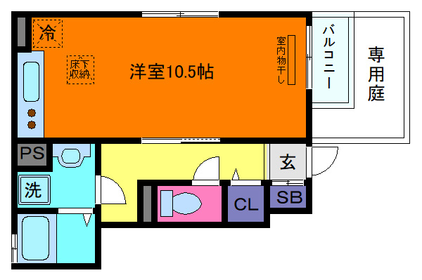 メゾンベージュの間取り