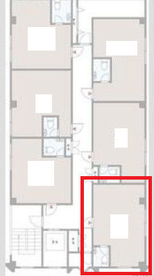 千日前ゴールデンフタバプラザの間取り|千日前ゴールデンフタバプラザ　図面　