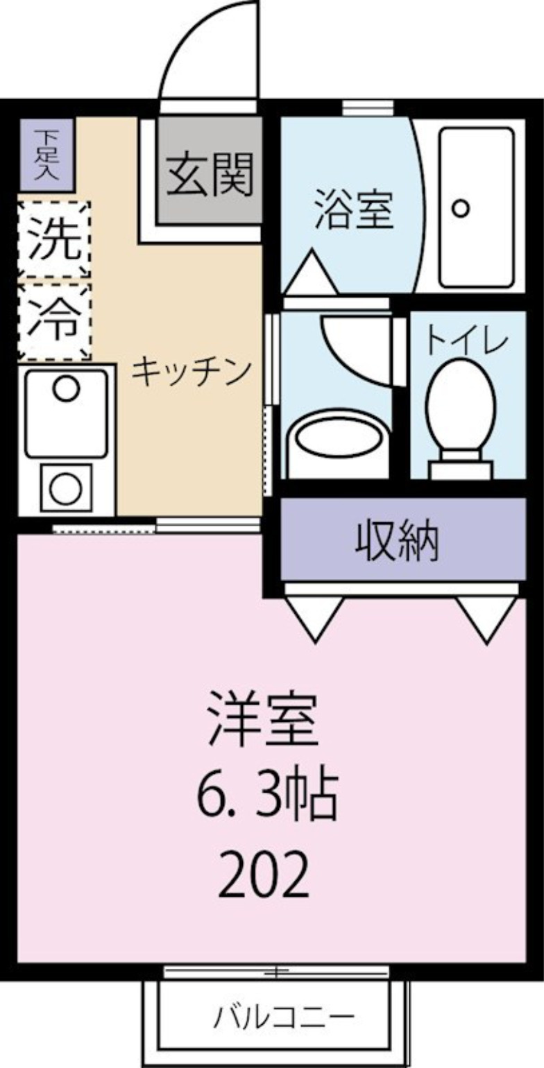 ネフの間取り|間取り