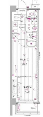 【間取り】 | ガーラ・ヒルズ新宿