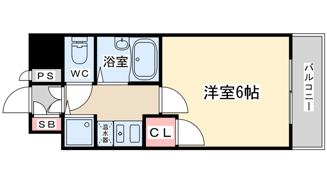 【間取り】 | リーガル新大阪3