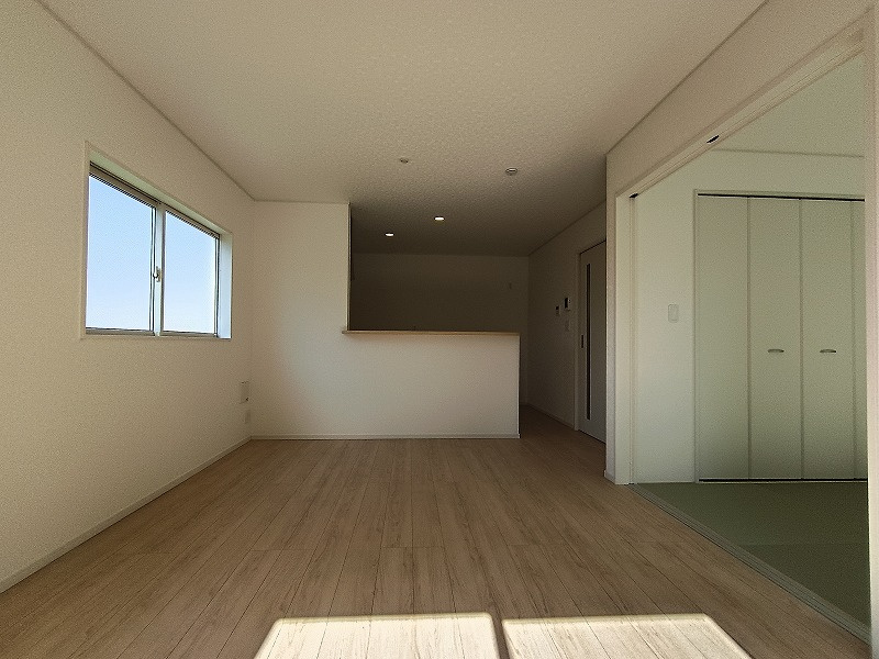 クレイドルガーデン高崎市吉井町神保第2の居間・リビング|現地撮影