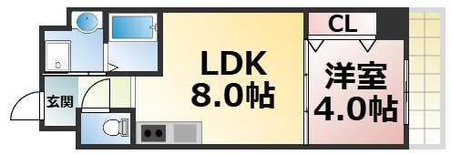 【間取り】 | グランパシフィック中川　仲介手数料無料