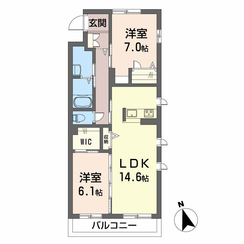 エスプラードの間取り