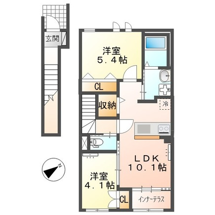 サン・ライトの間取り|間取図