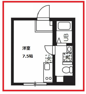 【間取り】 | ブロッサムテラス浅草