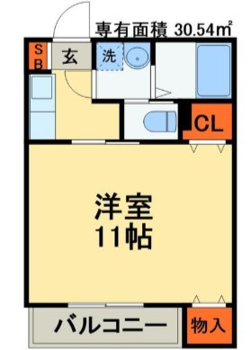 プラムハイツの間取り