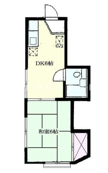【間取り】 | 代々木スミレハイツ