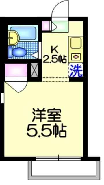 ホームカメリアの間取り|★南西角部屋のお部屋★