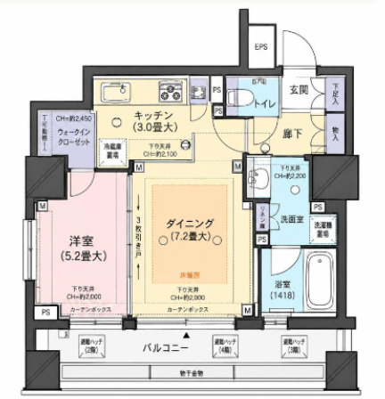 ブランズ市谷田町の間取り|ブランズ市谷田町