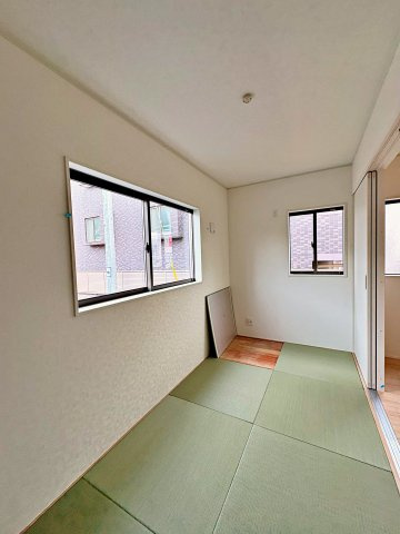 《仲介手数料半額》北本市二ツ家 第1　全9棟　8号棟の和室|和室4帖