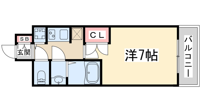 【間取り】 | ダブルスタイル新大阪2