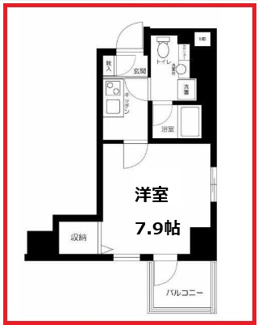 【間取り】 | シーネクス　プレミア　アサクサバシ