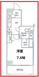 【間取り】 | ラヴィリオ錦糸町ベルグレード