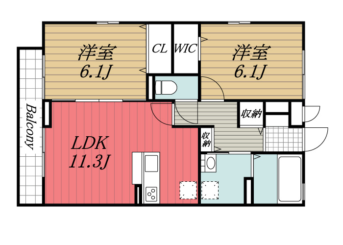 【間取り】
