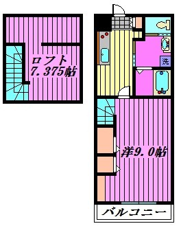 【間取り】 | WILL POLIS武蔵浦和