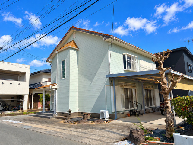 城島町江島貸家の外観パース