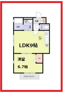 【間取り】 | イーストピア四つ木