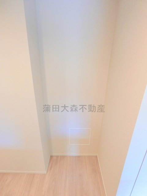 アールブラン大森レジデンスのキッチン|冷蔵庫置き場