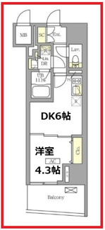 【間取り】 | テラス北千住
