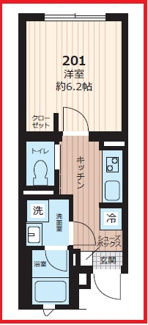 【間取り】 | ディアコート新小岩