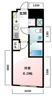 【間取り】 | ジョワ西大井 | 間取りです。