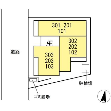 Sol Terreの区画図