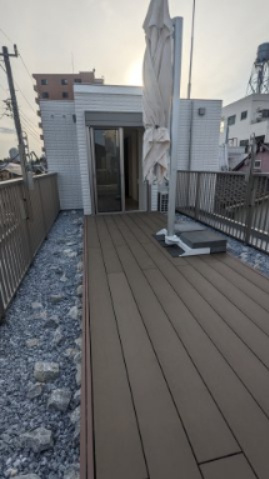 中十条1丁目メゾンのバルコニー
