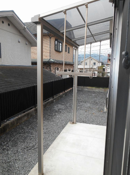 美鈴が丘貸家【キャッシュバック対象物件】の庭|お庭です