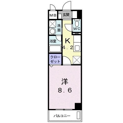 Ｋ・ブローテ・柏の葉Ａの間取り