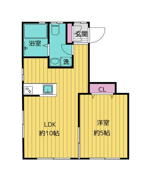 スペースⅢの間取り|間取りです。