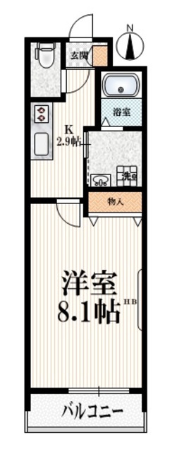 アクアヒルズの間取り|【間取り】　最上階
