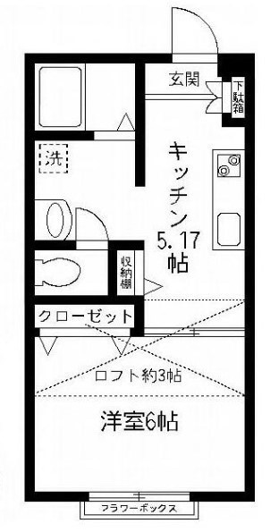 エスペランスハイロードの間取り