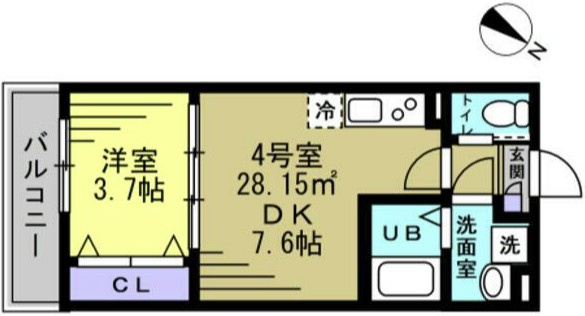 PLAISANT VILLA上福岡の間取り