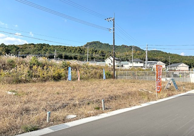 新築戸建 富士宮市大中里 全5棟 1号棟　　の前面道路含む現地写真