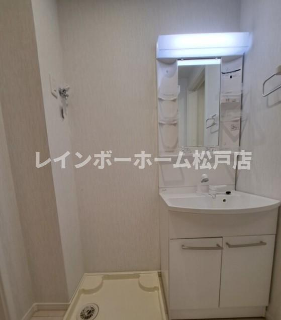 SR松戸特典：仲介手数料が無料です!!の独立洗面台