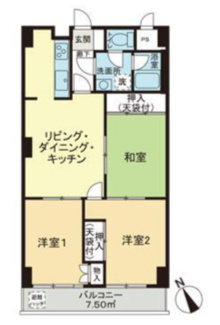 【間取り】 | ジュネシオン竜泉