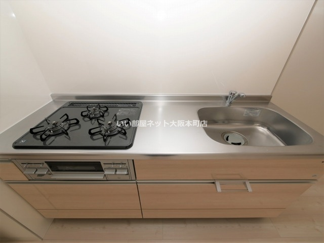 ルボワ天満橋のキッチン