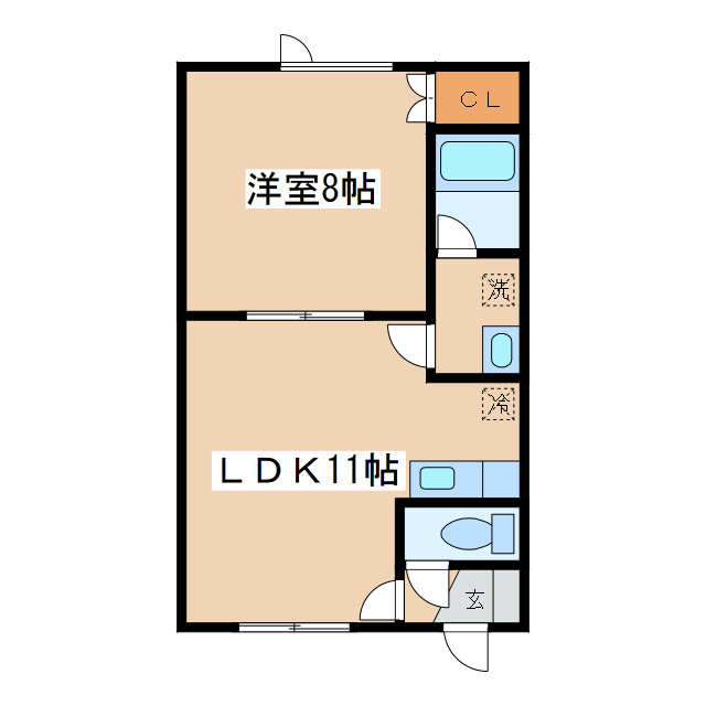 ニューライフ２１の間取り