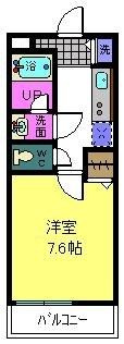 リバーサイド金岡Ⅲ番館の間取り