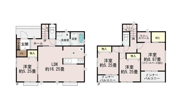 ハートフルタウン 高崎市双葉町の間取り