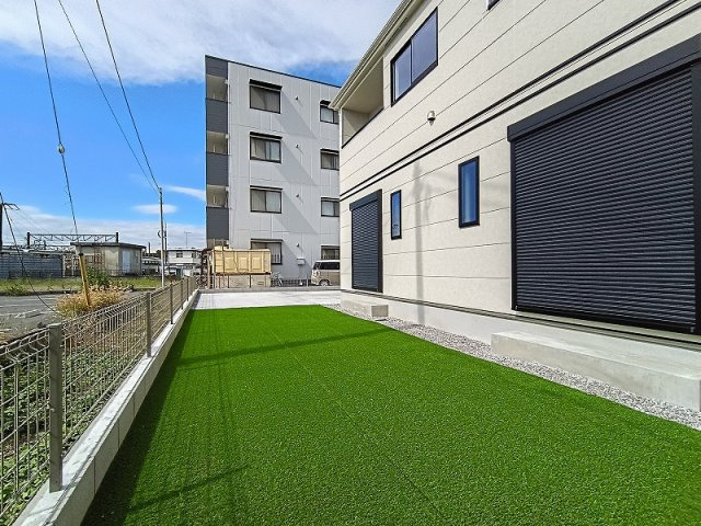 ハートフルタウン 高崎市双葉町の庭|現地撮影