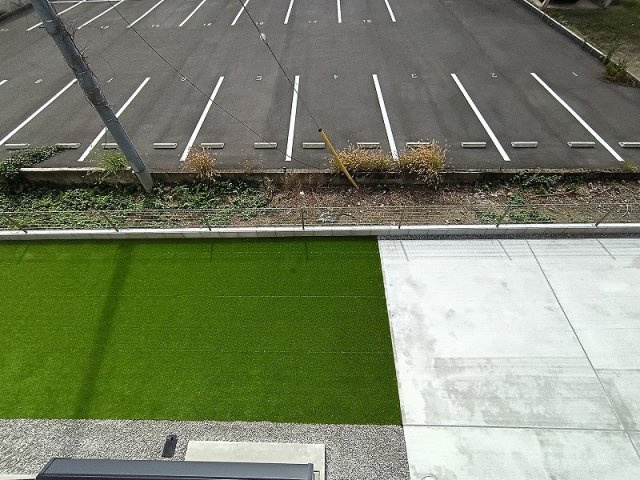 ハートフルタウン 高崎市双葉町の庭|現地撮影