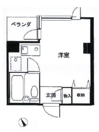 東急ドエルアルス用賀三丁目の間取り