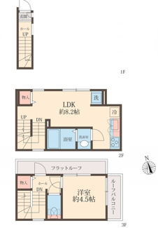【間取り】 | ベルリード恵比寿