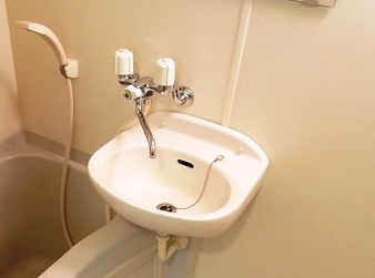 フォルトゥナ日本橋の洗面所