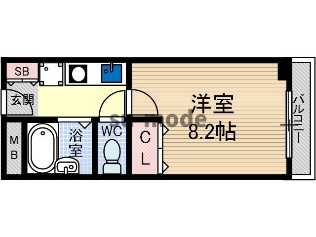 ボナール青葉丘の間取り
